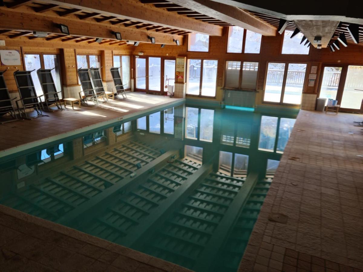 Arc 1950 Appartement De Standing Refuge Du Montagnard, Vue Incroyable Sur Le Montblanc, Skis Aux Pieds Acces Spa Et Piscine Les Arcs  Exterior photo